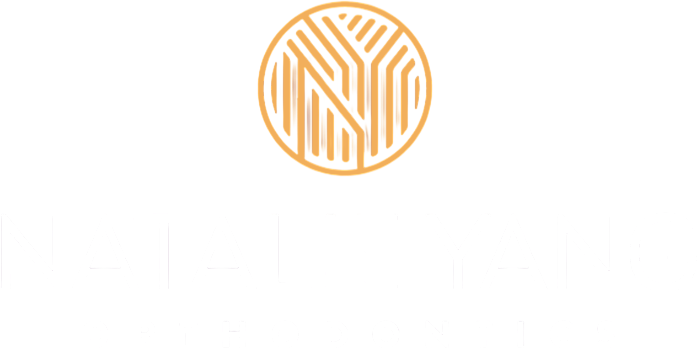 Natalie Yang Orthodontics A gold circular logo with stylized "NY" above "Natalie Yang Orthodontics Orthodontics" in Vacaville, CA on a light background.